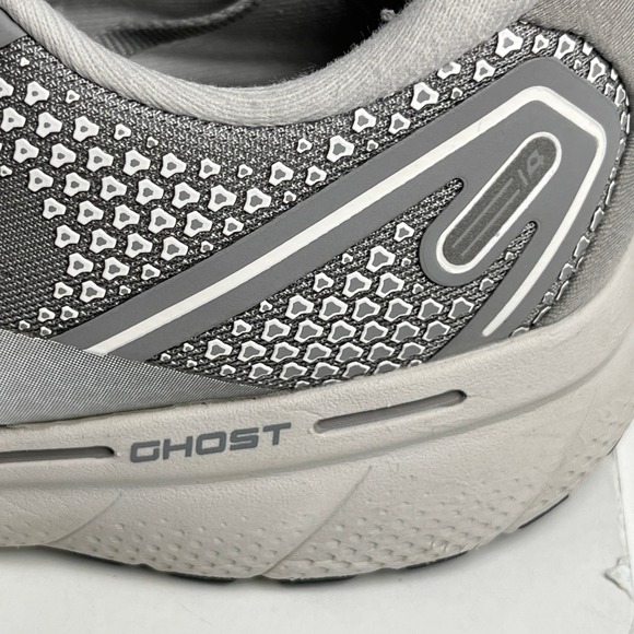 Brooks Ghost 14 Womens Running Shoes Size 11 Wide D Grey White 1203561D089 - Picture 8 of 16
